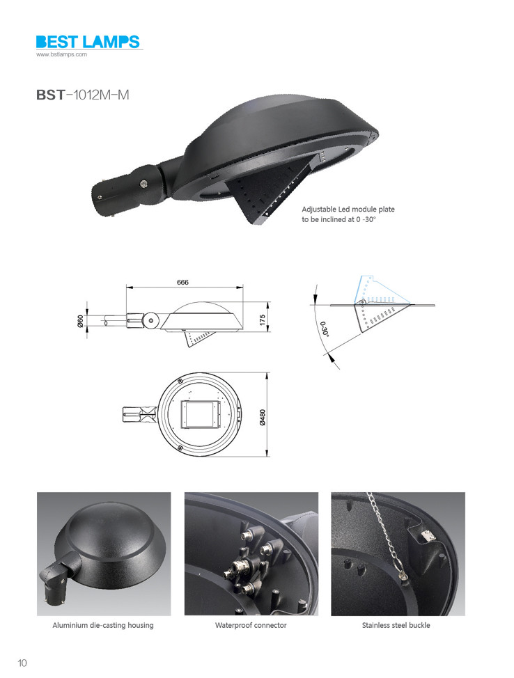 strongest 60 watt led street light for dental protect