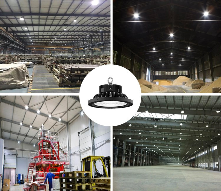 LED Light Manufacturer 200w high bay low bay fixture for 5m 8m 9m 10m 11m industry project