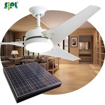 40W solar panel vent kits decorative ceiling fans with rechargeable storage battery remote control celing fan