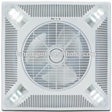 60X60cm Shami KDK 14 inch false ceiling mounted ventilation fan with LED light to Iraq Dubai Pakistan Syria India