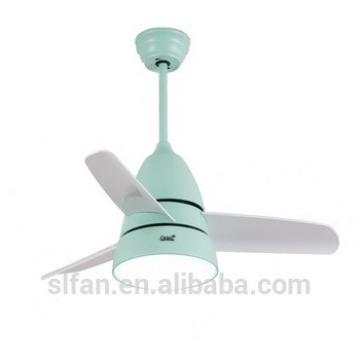 36 inch remote control small ceiling fan with LED light kits for child's room