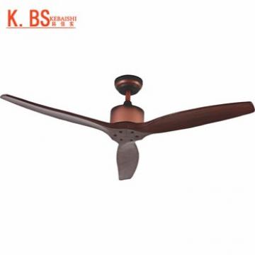 Top Quality 52inch 3 Wood Blades Speed Control Ceiling Fan Without Light