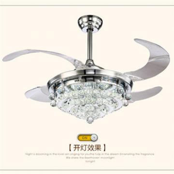 2018 New fans moden style 42inch invisible ABS blades home decorative ceiling fan