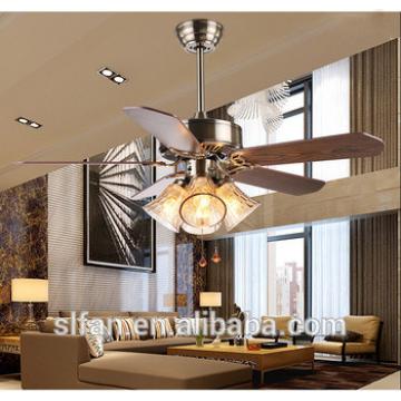 42 inch ceiling fan light in ORB finish with 5 pieces reversible blades