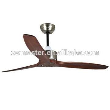 52inches Wooden blades ceiling fan for restaurant