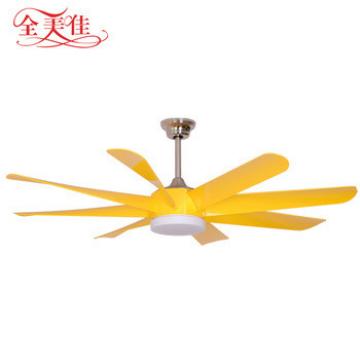 Zhongshan manufacturers new energy saving ABS blades remote control ceiling fan with light