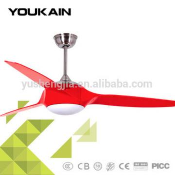 Red ABS plastic blades with light best oem cooling fan
