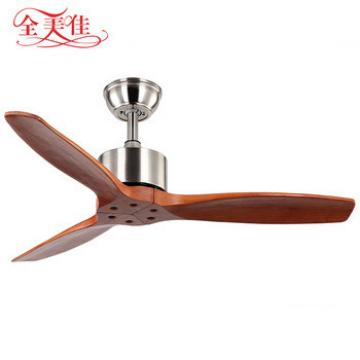 China factory classical style decorative 52&#39;&#39; 3 blades wood ceiling fan without light