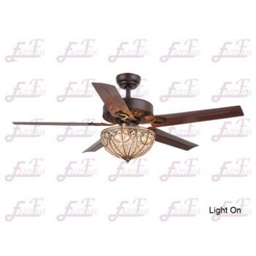 East Fan 48inch Five Blade Indoor Ceiling Fan with light item EF48109 rustic ceiling fans