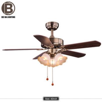 Modern led ceiling fan with light remote controller with the fan