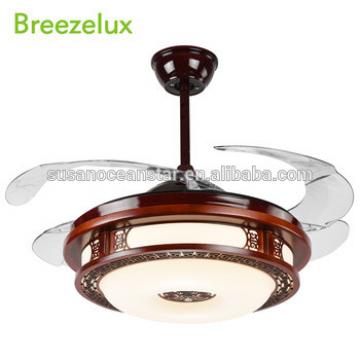 Hot Selling Low Energy Luxury Decorative Remote Control Ceiling Fan With Light