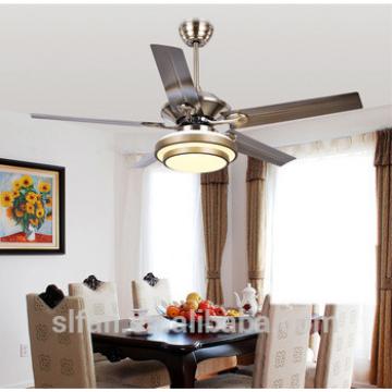 42 inch iron blade ceiling fan with LED lights classic design high efficient DC copper motor remote control
