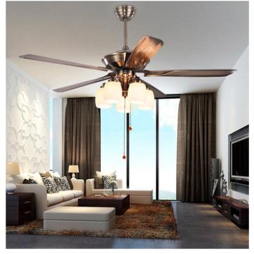 52 inch consumption flush mount bronze ceiling fan light indoor&out door use