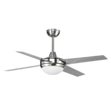 52 inch low profile iron blade ceiling fan light with remote control in bronze finish