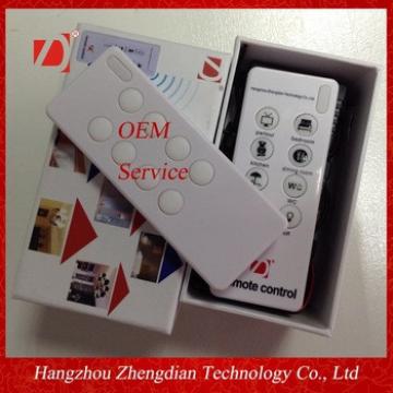 OEM home automation smart home remote control unit for light ceiling fan 110v to 240v 433.92mhz receiver