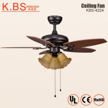 Antique Decorative Fan Light Conventional Elegant Design Ceiling Fan With Light