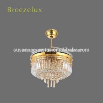 Best price discount dinner ceiling fan home decorative glass chandelier light