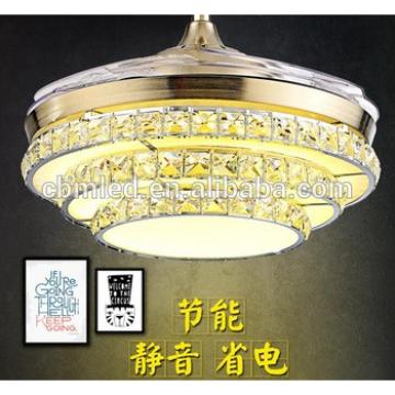 China rechargeable battery operated fan with light,home decoration ceiling fans lights