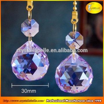 Clear Crystal Diamond Ceiling Fan Part Crystal Pull Chains
