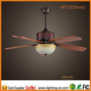 2014 modern decorative ceiling fans with lights JY52-1001