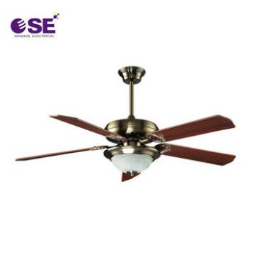 Chinese Foshan fashion ceiling fan with E27*2 light(HGJ52-1104)