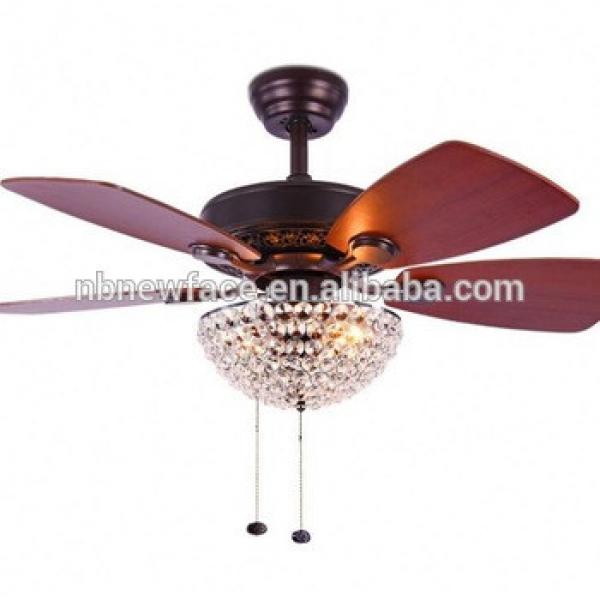 52\&quot; Ceiling Fan With Reversible Blades WITH Three Frosted Ribbed-Glass Shades