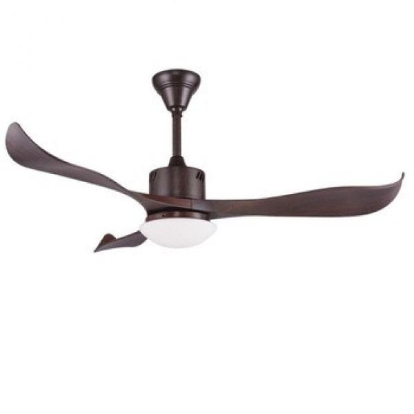 vintage industrial LED light fan bent plastic blades ceiling fan with light