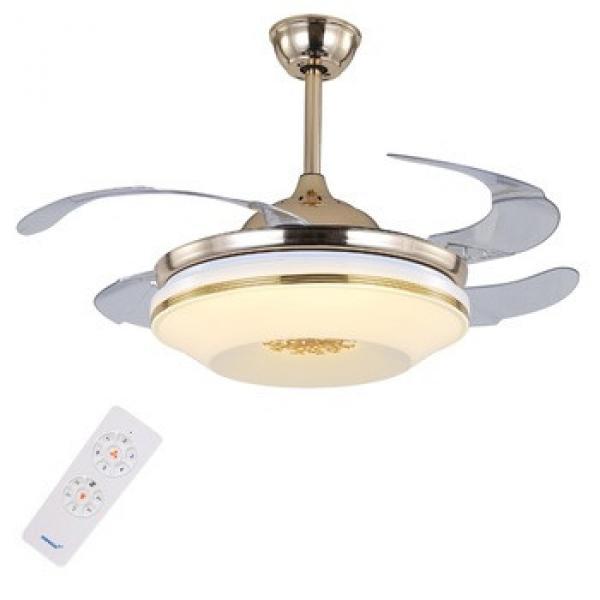 Wholesale high quality custom new design ceiling fan with hidden blades