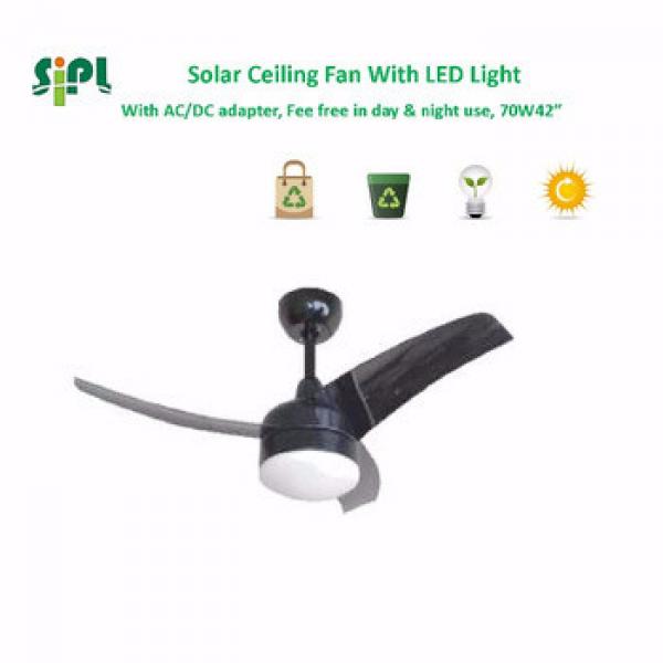 VENT KITS SUNNY solar electric 24v ceiling fan with led light air conditioning blower fan solar powered ceiling fan