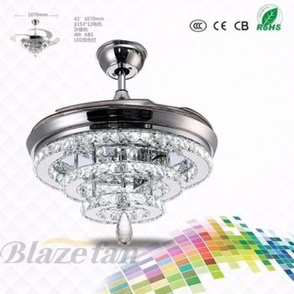 led light bulbs ac ceiling fan hidden blades modern