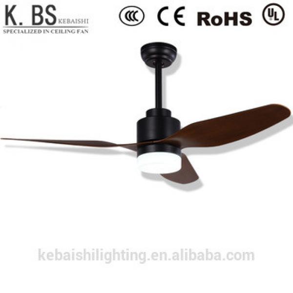 Simple Modern Metal Pendant Ceiling Fans With Led Light Remote Control