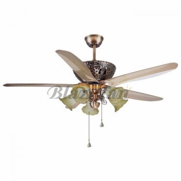 56 inch Remote control decorative ceiling fan light 5 ABS plastic blade 188*15 moter 56-1514
