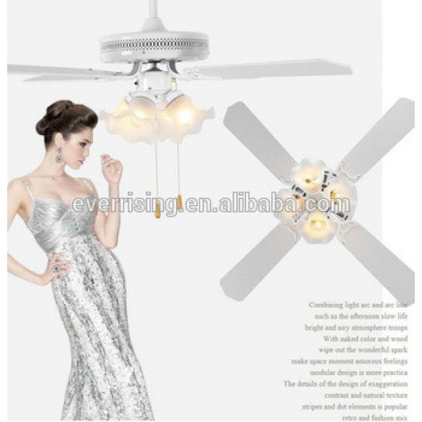 High quality multi-function 36&quot; 42&quot; 52&quot; 43W-70W ceiling fan with E27 light