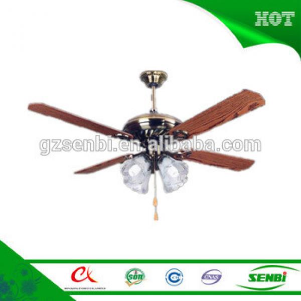 lights&amp;lighting 360 degree 52&#39;&#39; led ceiling fan with wood blade