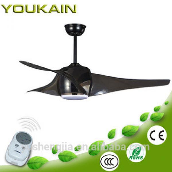 50inch plastic ceiling fan with led fancy light for home