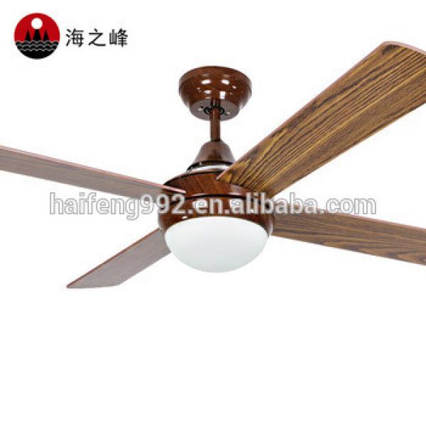 zhongshan electric remote control wooden fan blade ceiling fans with lights