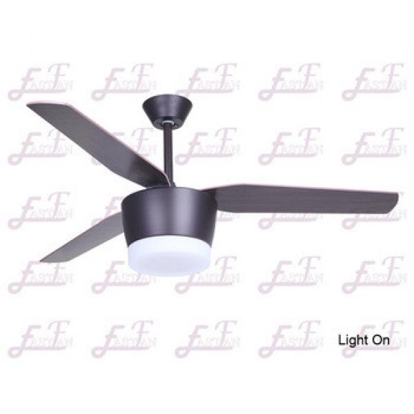East Fan 52 inch Three Blade Indoor Ceiling Fans with lights modern black ceiling fan item EF52135C
