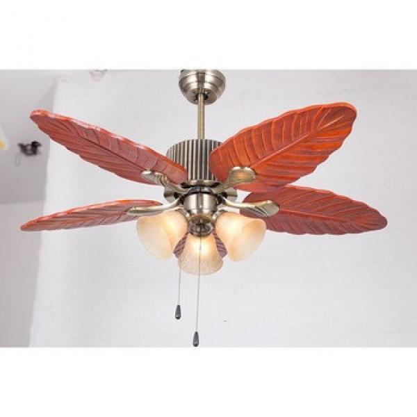 New Arrival Promotion personalized wooden blades ceiling fan light