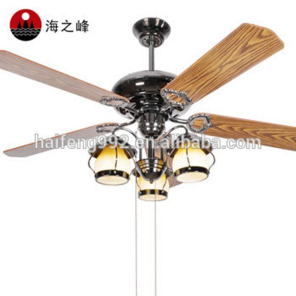 new product wooden fan blade bronze color fan blade ceiling fans