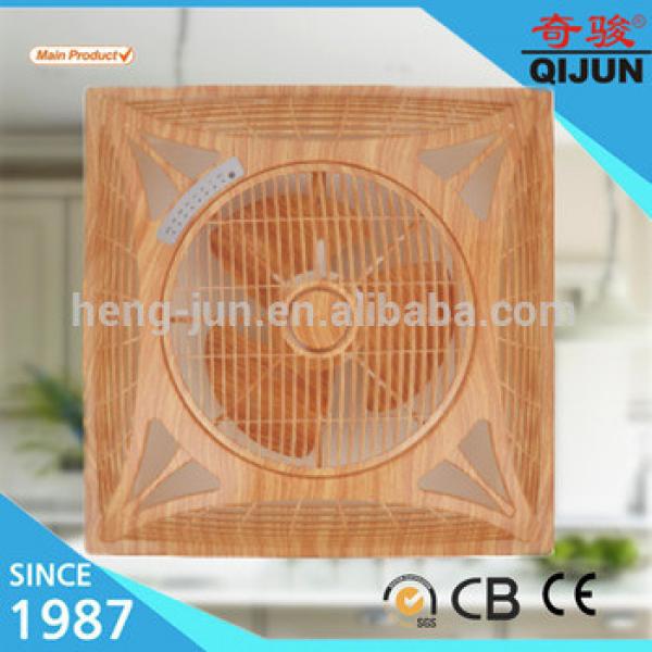14 wood grain fancy ceiling box fan with big air flow