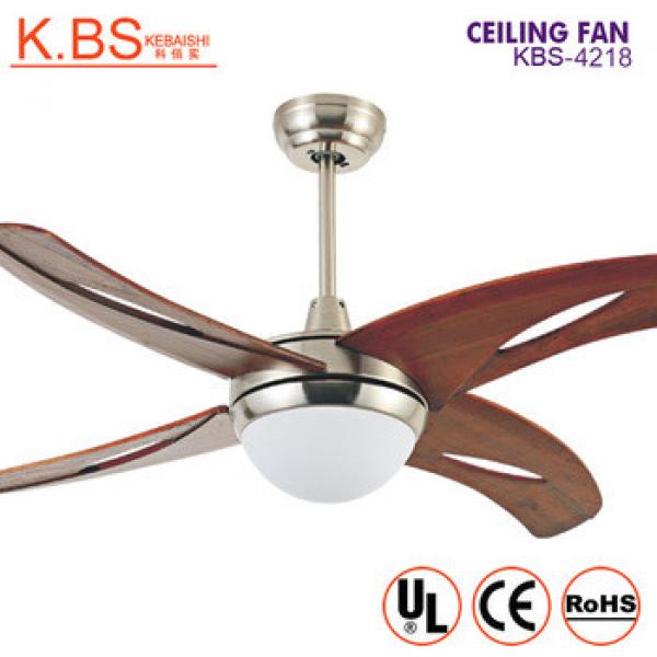 Wholesale 42 Inch Fancy Solid Wood Ceiling Fan Remote Control Best Ceiling Fan Light
