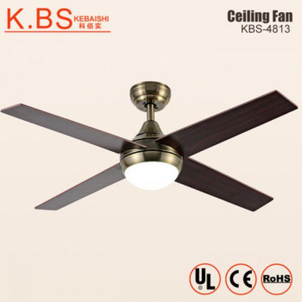 Indoor Decorative Electric LED Fan Remote Control Ceiling Fan With Light