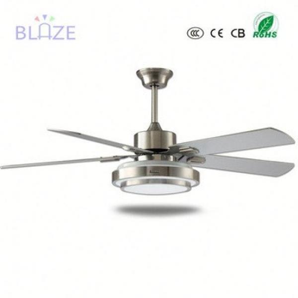 Invisible blade 52 Inch Ceiling Fan led light with fan
