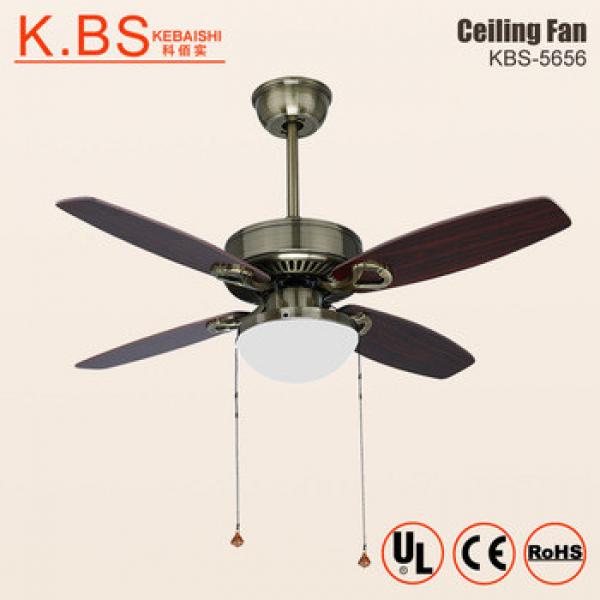 Heat Product Orient National Style House Fancy Wood Lamp Ceiling Fan With Light