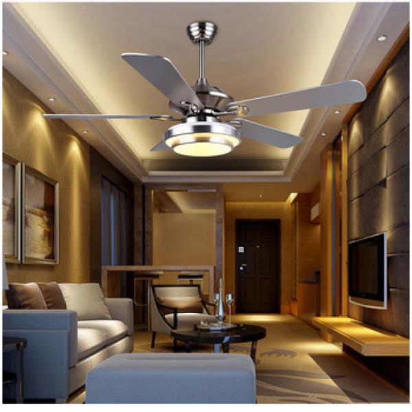 52 inch consumption flush mount black wood blade ceiling fan indoor&amp;out door use