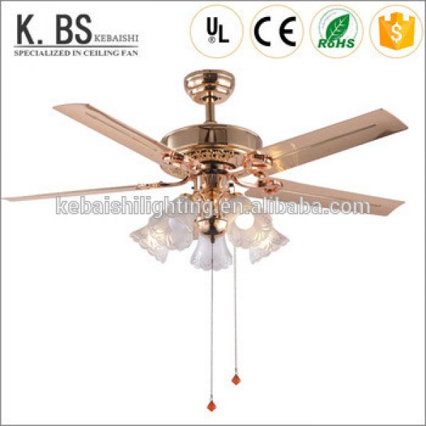 Best Selling Rope Control Hanging Light Weight Modern Pendant Light Ceiling Fan