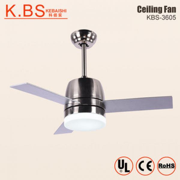 New Model 36 inch LED Modern Light Electric Motor Ceiling Fan With LED Light