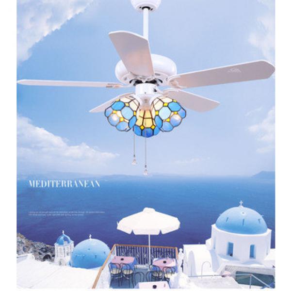 52 inch Europe village style ceiling fan with e27 lights indoor &amp; out door use wood blade