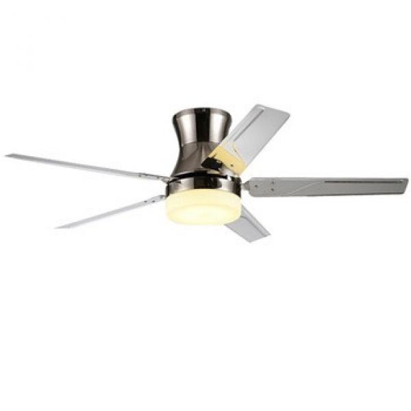 52 inch low profile metal ceiling fan with led light kit and UL certification remote control