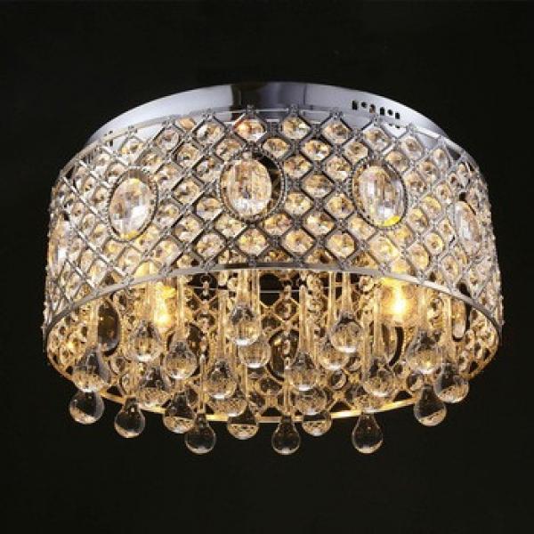 New Design Modern Minimalist Iron crystal ceiling lamps Chandelier Lighting